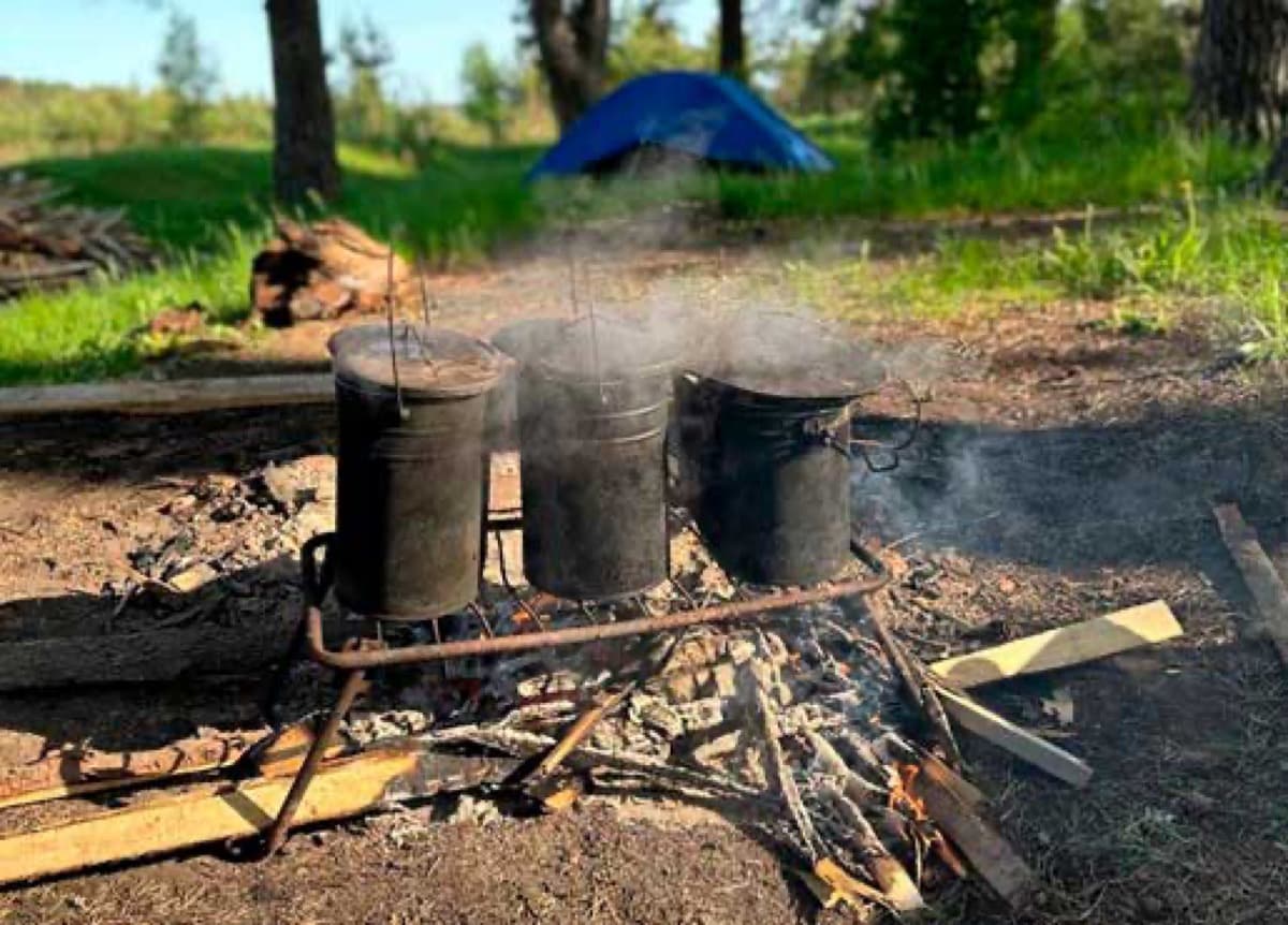 Питание на костре